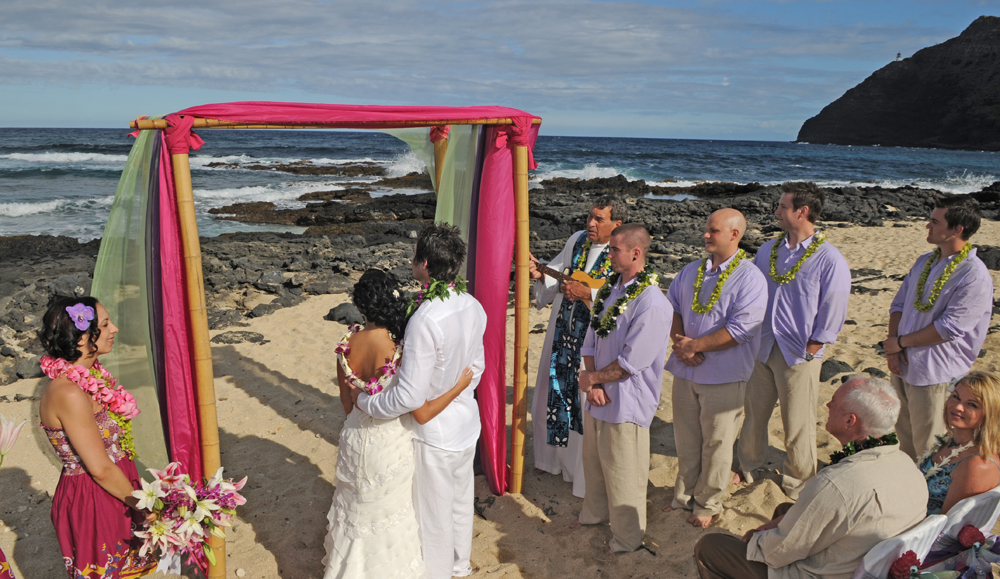 Hawaiian wedding song on the ukulele