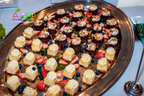 Desert cakes and cheesecakes are included in every buffet